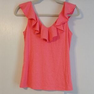 Lilly Pulitzer "Alessa" Coral Crab Claw Pink Top in Size XXS (NWT)